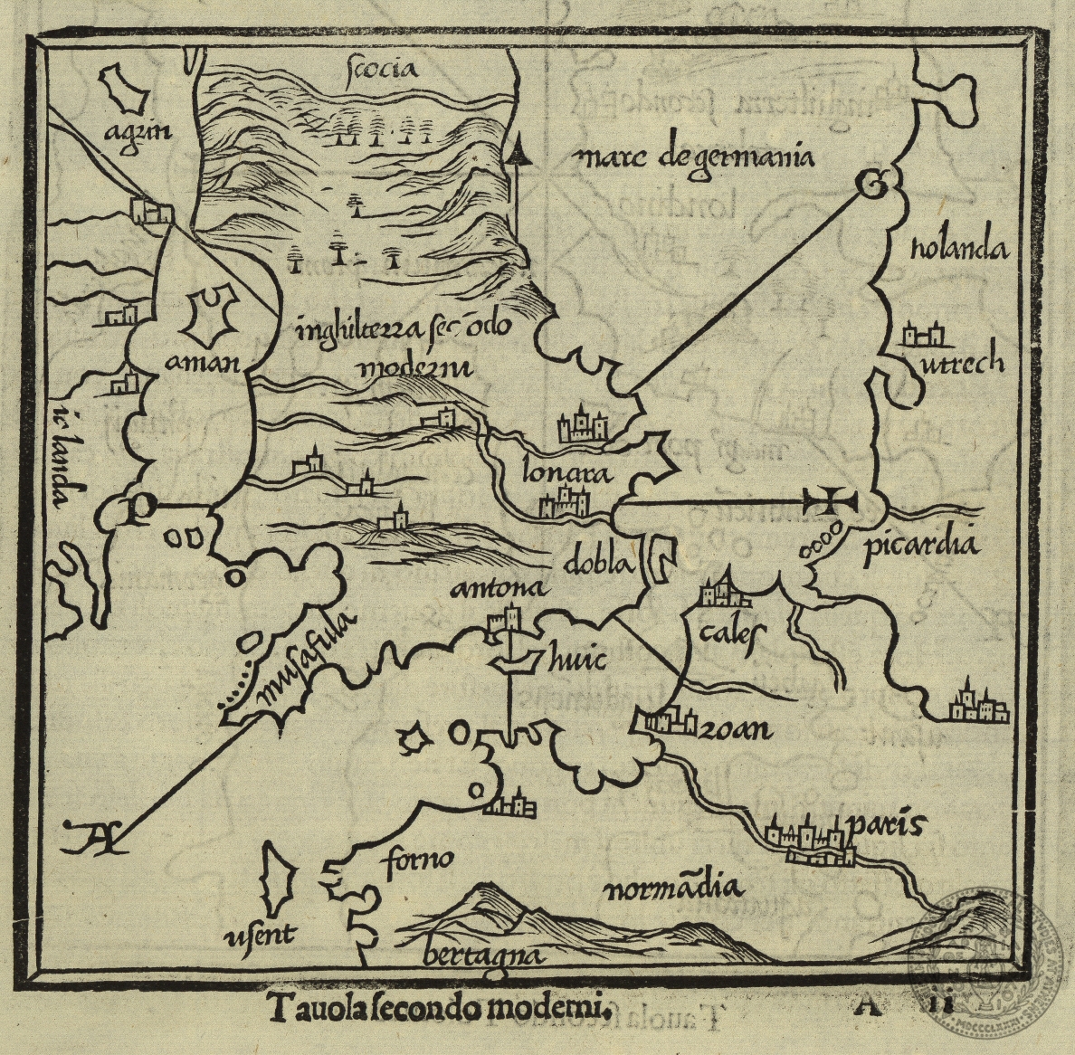 Tauola secondo modemi